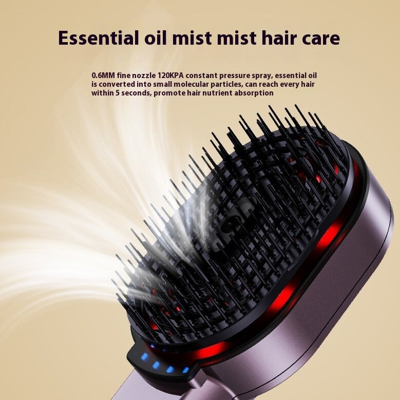 Vibration Pressing Scalp Near Infrared Light Electric Massage Comb