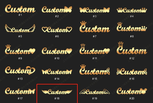 Customized Name Stainless Steel Necklace