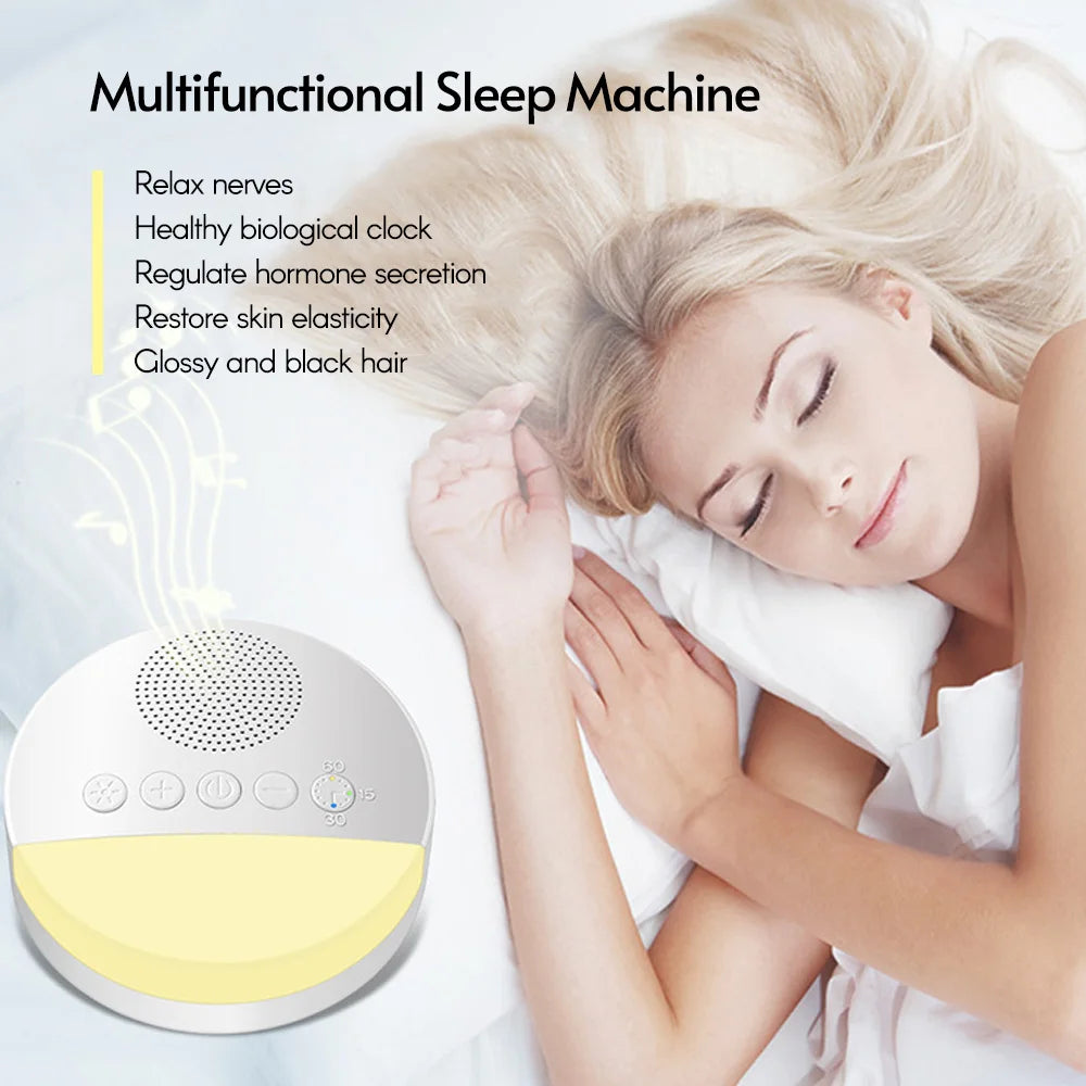 QtorDream® Baby White Noise Sleep Machine - Gentle Sounds for Sweet Sleep