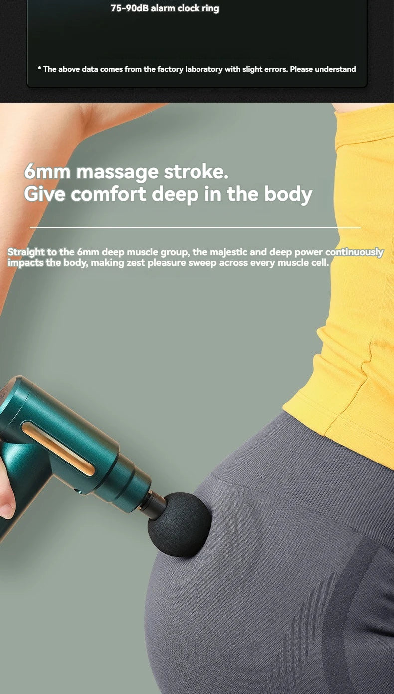 QtorPulse™ Deep Tissue Massage Gun – Recovery in Your Hands