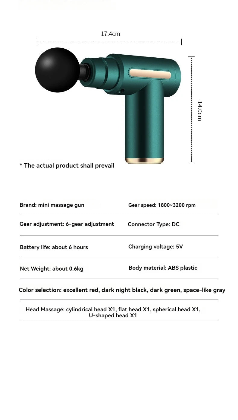 QtorPulse™ Deep Tissue Massage Gun – Recovery in Your Hands