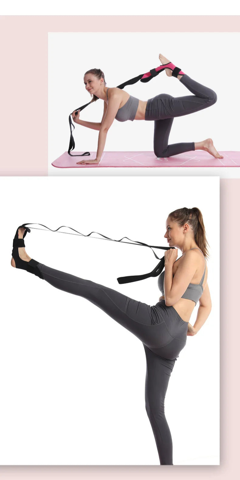 Fitness Strap for Rehabilitation and Muscle Relaxation