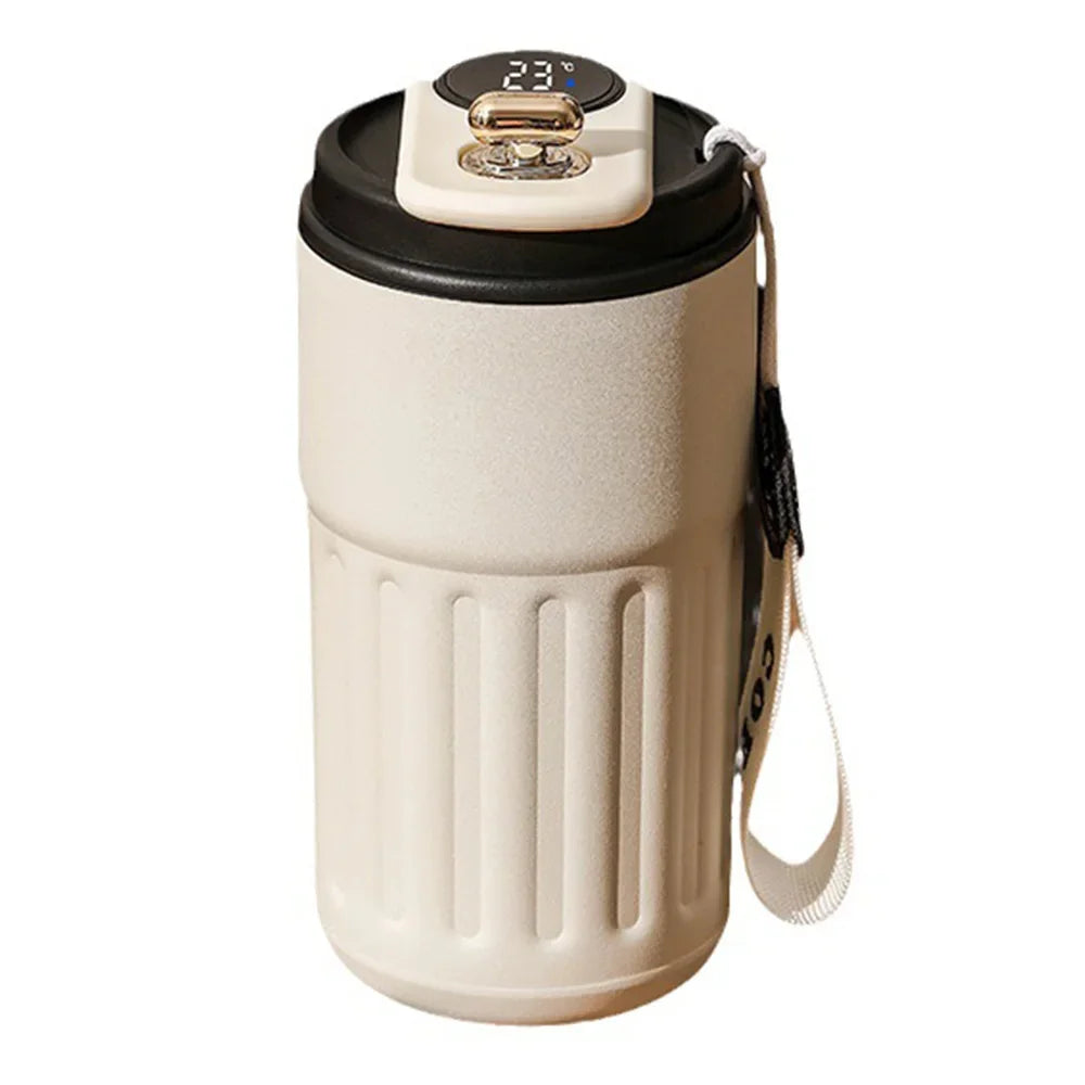 Smart Thermos Bottle LED Temperature Display Coffee Cup 316 Stainless Steel Tumbler Mug Portable Vacuum Flask