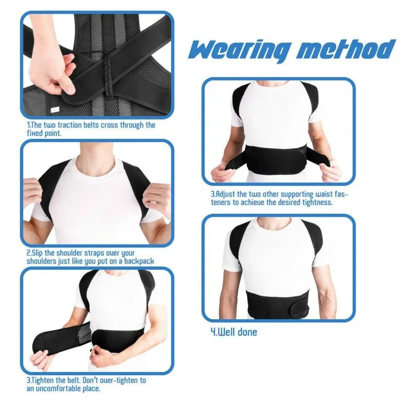 QtorAlign® Adjustable Back Posture Corrector - Support Your Spine, Redefine Your Day