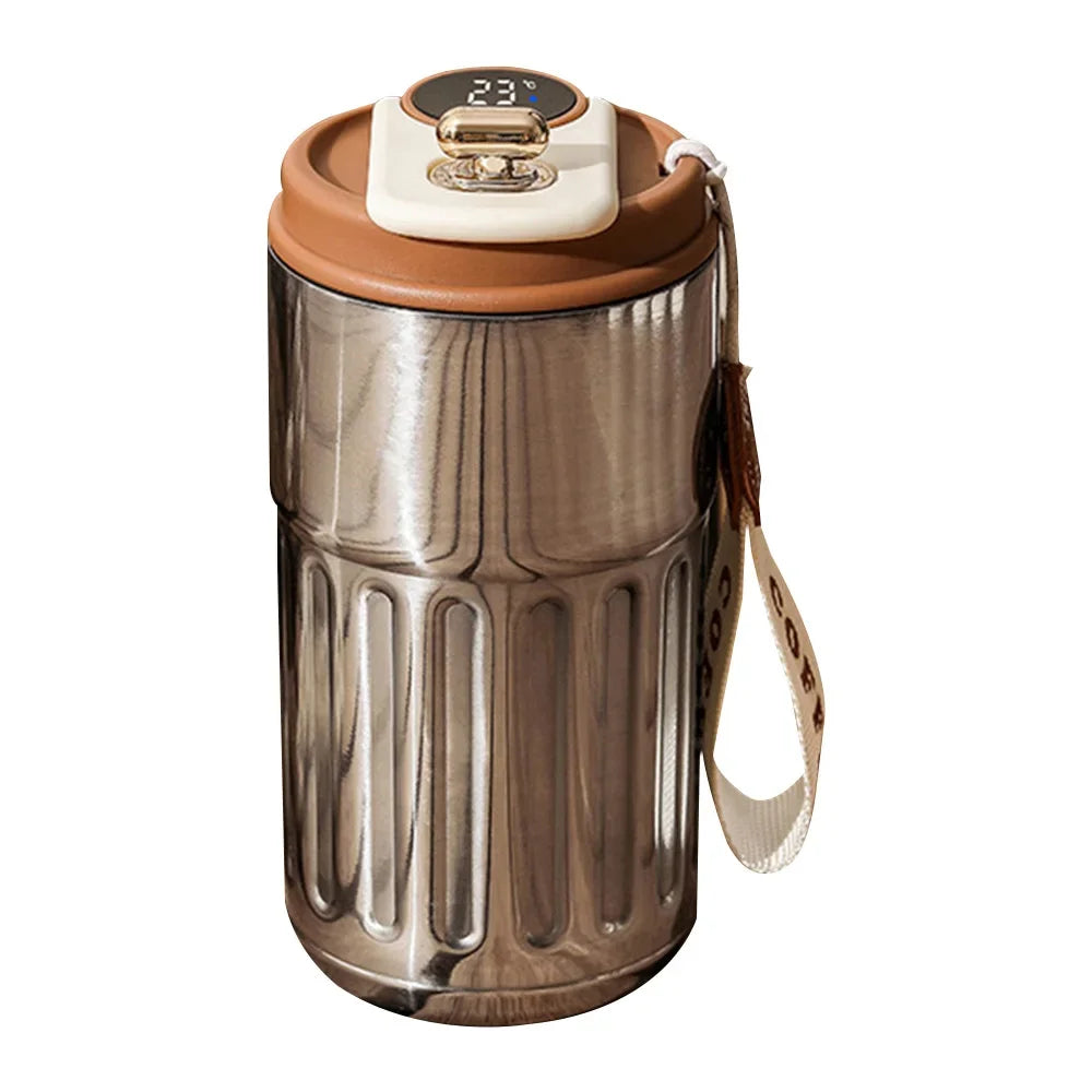 Smart Thermos Bottle LED Temperature Display Coffee Cup 316 Stainless Steel Tumbler Mug Portable Vacuum Flask