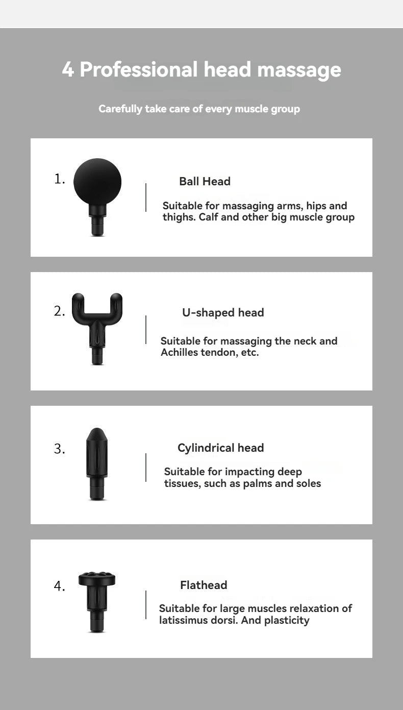 QtorPulse™ Deep Tissue Massage Gun – Recovery in Your Hands
