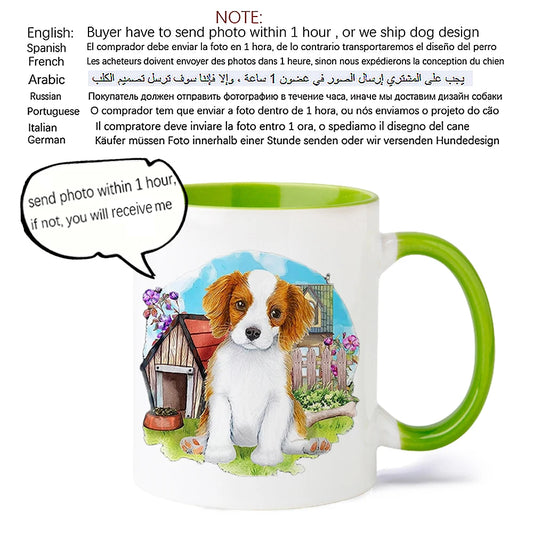 Personalized Photo Mug, Customize Family, Kids, Lovers, Logo, Text, Gift & Pets