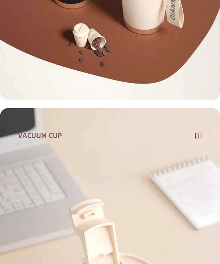 GIANXI Stainless Steel Coffee Thermos Cup Retro Woven Lanyard Portable Heavy Caliber Easy To Clean Coffee Cold Cup Coffee Cup