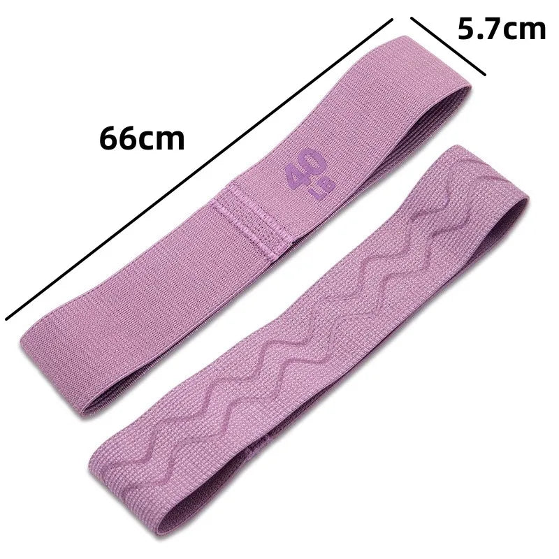 Yoga & Pilates Resistance Bands – Hip Circle Expander for Home Workouts