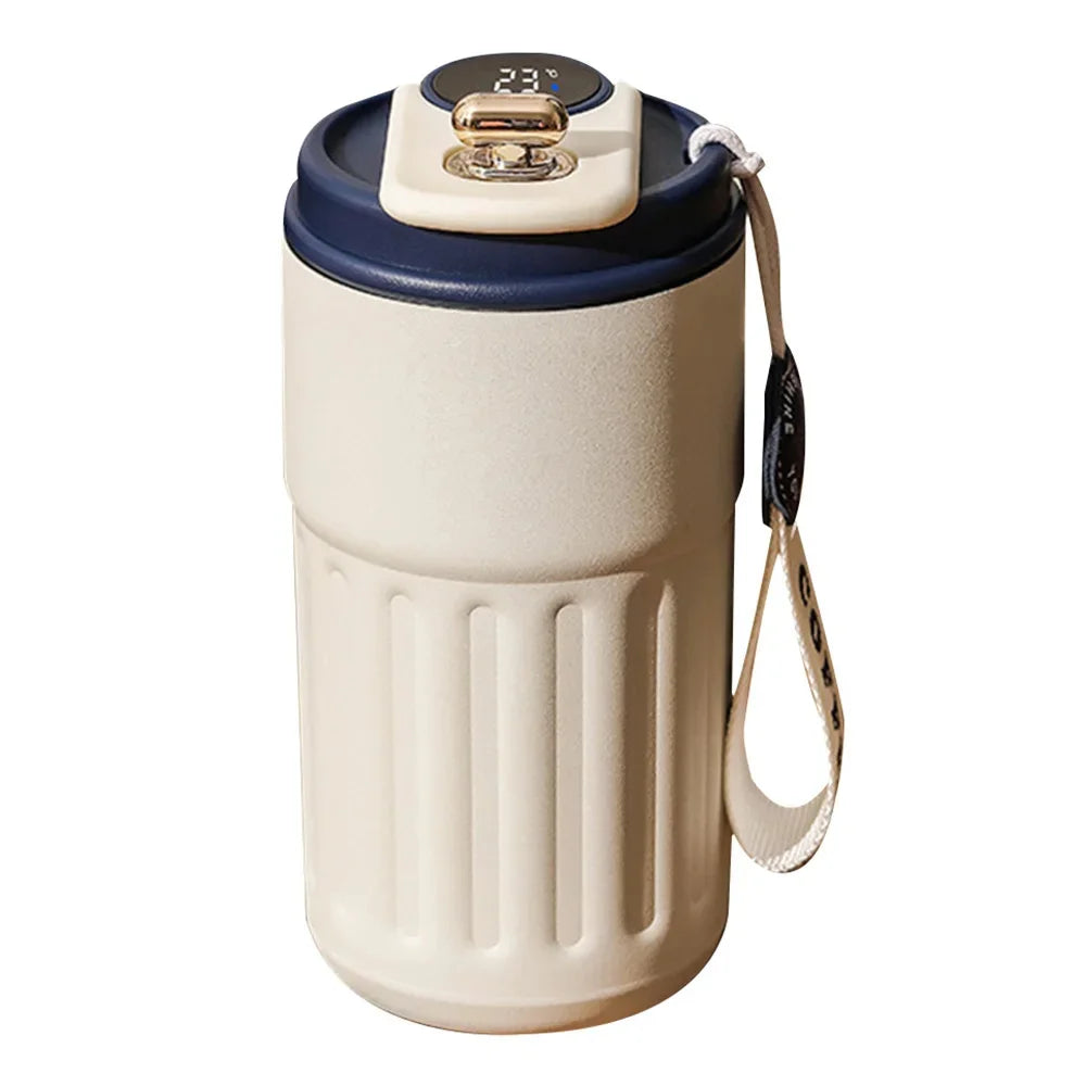 Smart Thermos Bottle LED Temperature Display Coffee Cup 316 Stainless Steel Tumbler Mug Portable Vacuum Flask