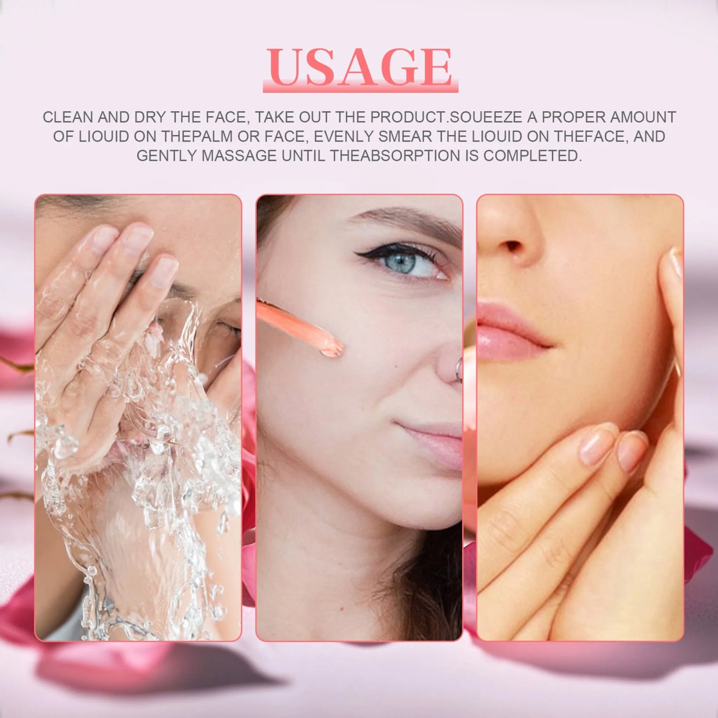 5-in-1 Vitamin Facial Serum – Firming & BrighteningC Hyaluronic Acid Face Serum