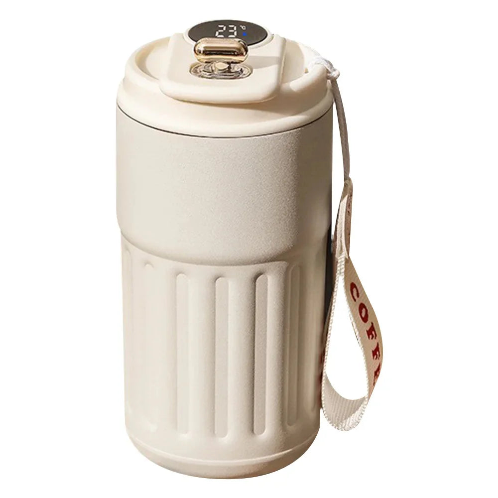 Smart Thermos Bottle LED Temperature Display Coffee Cup 316 Stainless Steel Tumbler Mug Portable Vacuum Flask