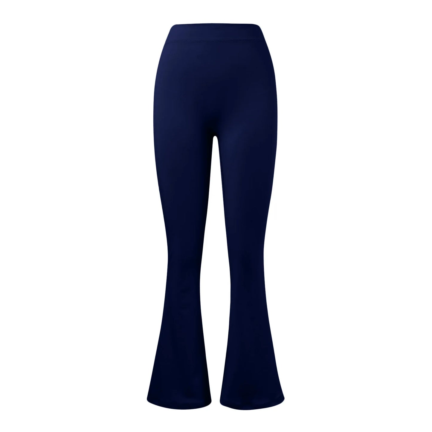 Micro Horn Leggings Women V-back Waist Sports Pants High Waist Push Up Butt Gym Pants Solid Slim Casual Leggings