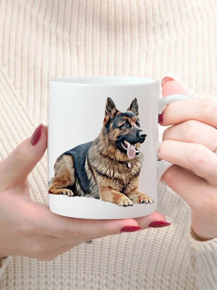 Custom Photo & Name Coffee Mug – Personalized Text, Pet, Family, or Couple Gift Tea Cup