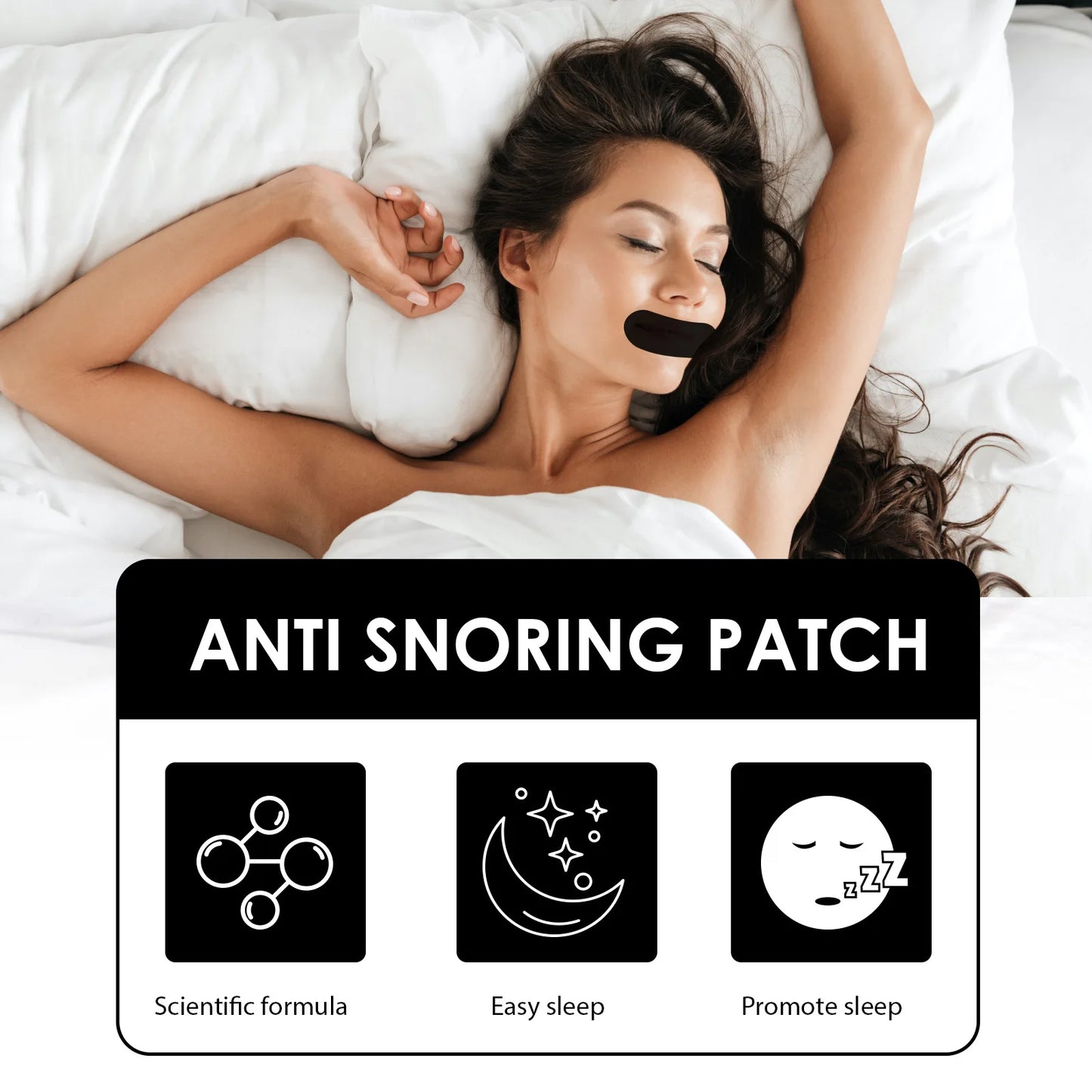 Anti-Snoring Patch Nose Breathing Correction Improve Sleeping Promoting Better Breath