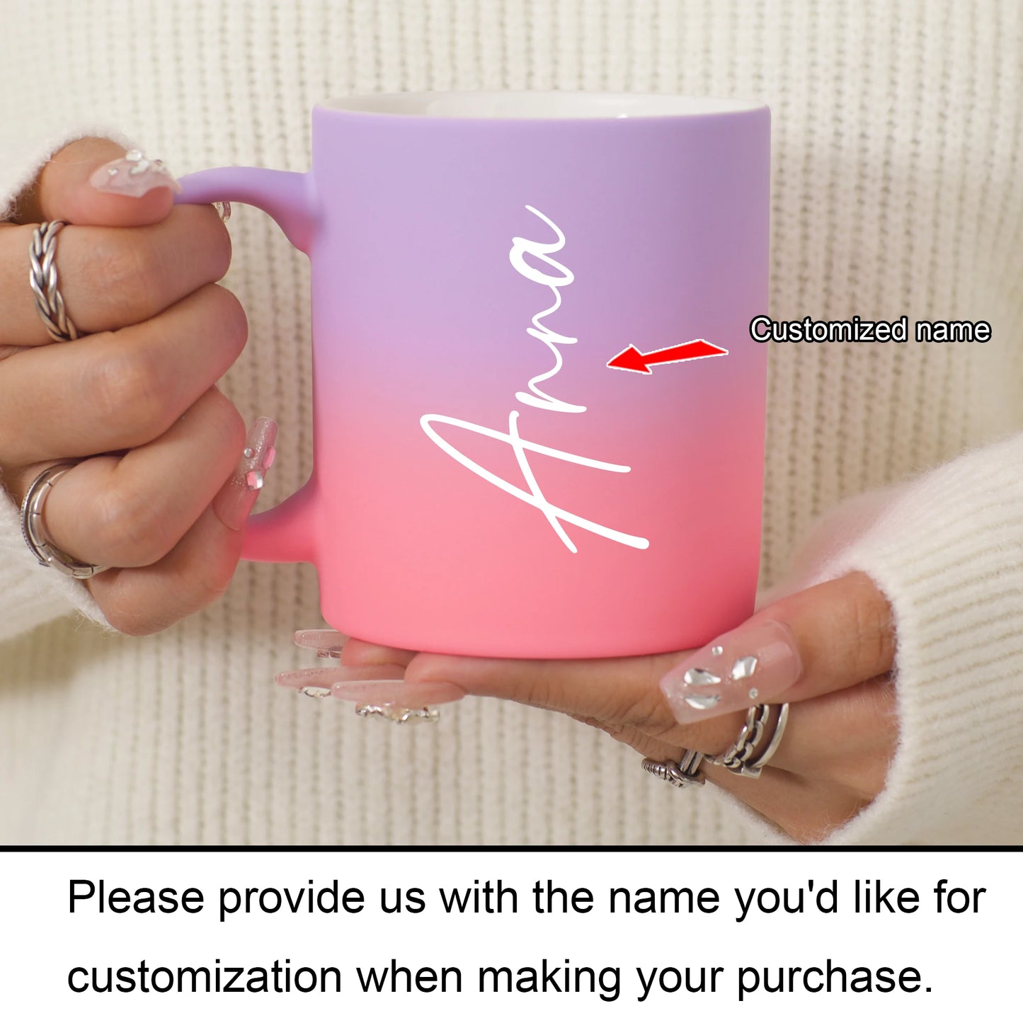 Customized Name Coffee Mug,Ceramic Coffee Cups