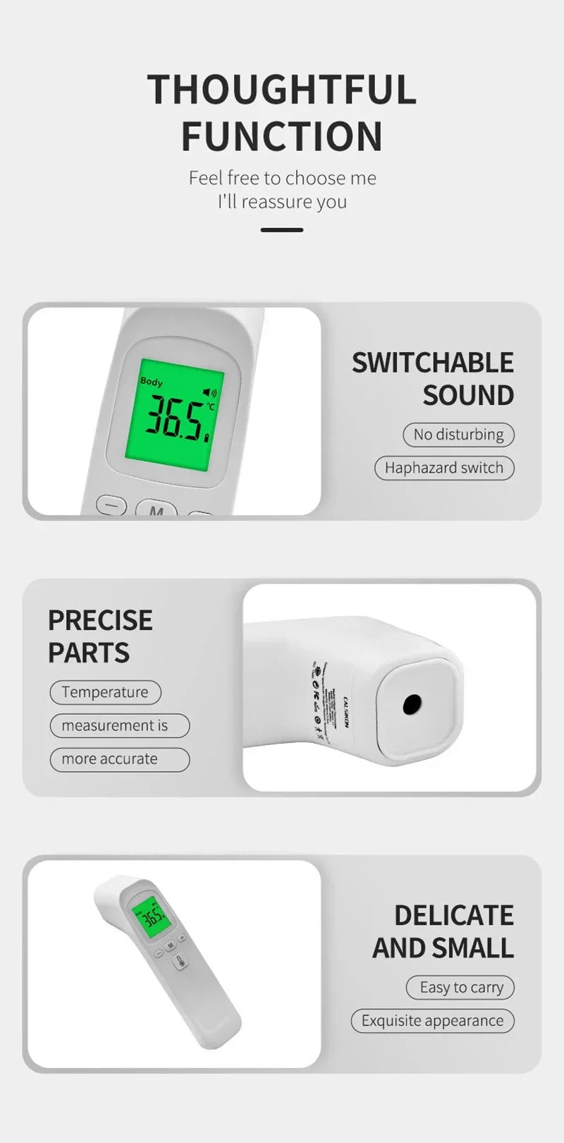 QtorTemp® - Infrared Thermometer - Instant, Contactless Accuracy