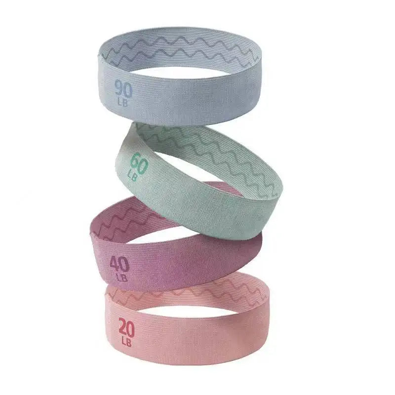 Yoga & Pilates Resistance Bands – Hip Circle Expander for Home Workouts