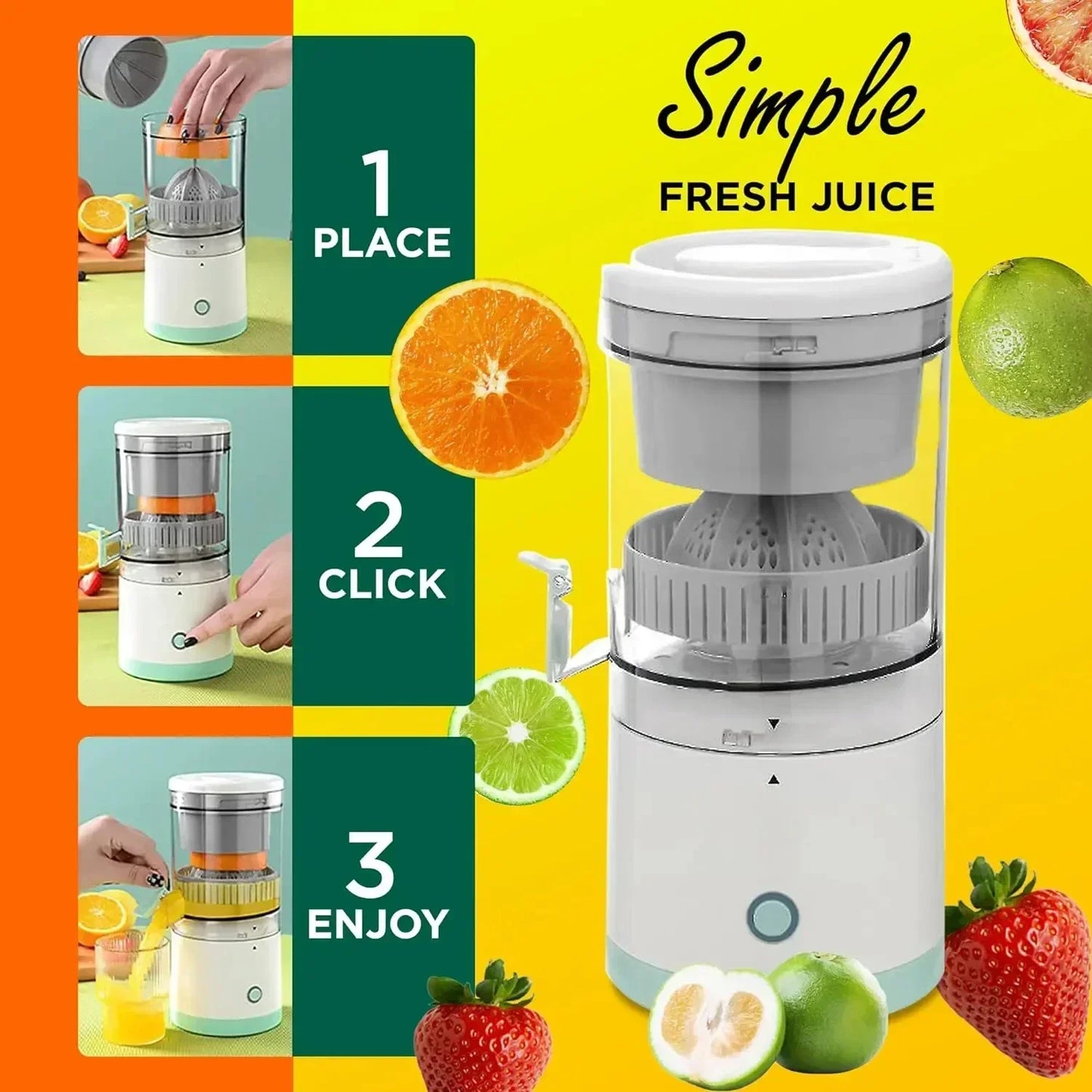 QtorBlend™ Portable Smoothie Blender – Fresh Nutrition On the Go