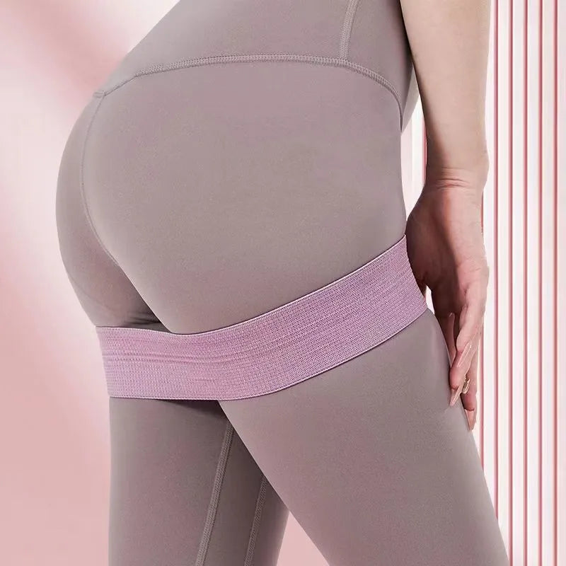Yoga & Pilates Resistance Bands – Hip Circle Expander for Home Workouts