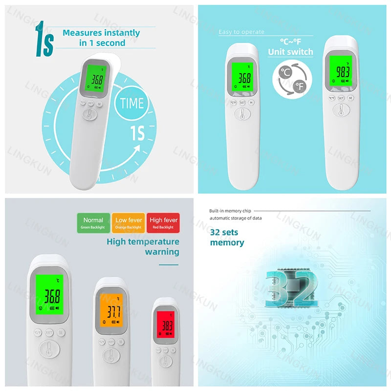 QtorTemp® - Infrared Thermometer - Instant, Contactless Accuracy