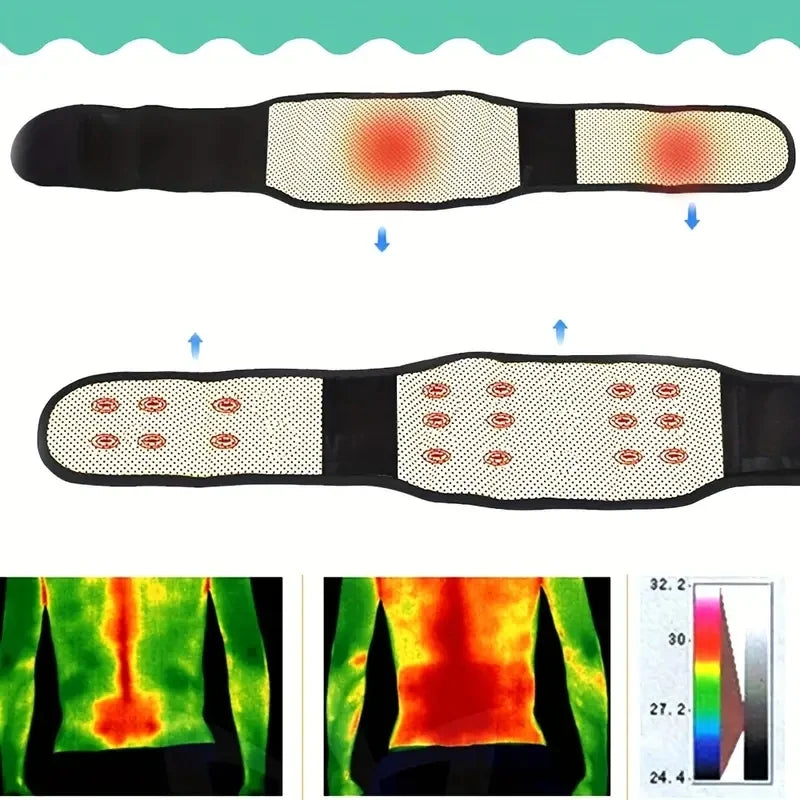 QtorRelief® Adjustable Self-heating Magnetic Therapy Belt - Targeted Comfort, Natural Healingts Support Belt, Body Care Belt