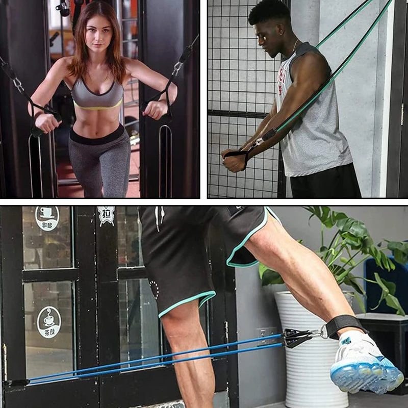 QtorFlex® Resistance Bands Set - Train Anytime, Anywhere