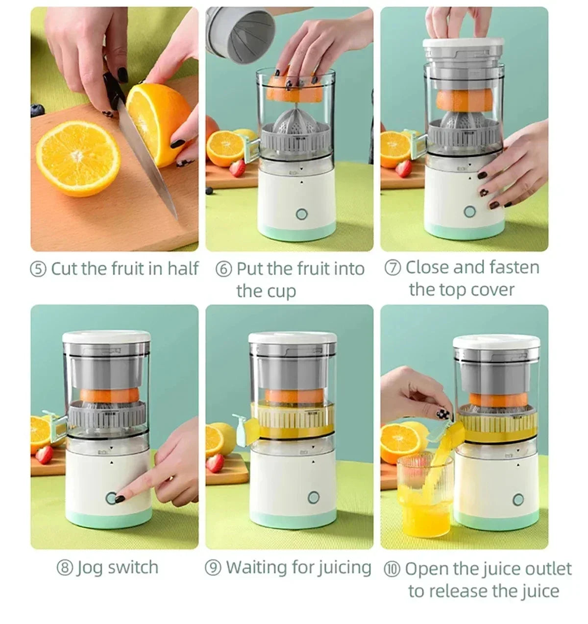 QtorBlend™ Portable Smoothie Blender – Fresh Nutrition On the Go