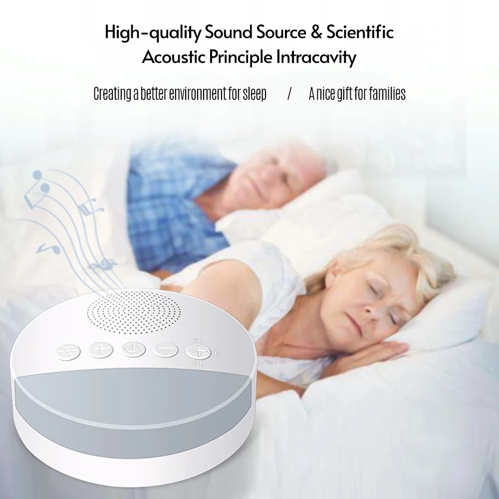 QtorDream® Baby White Noise Sleep Machine - Gentle Sounds for Sweet Sleep