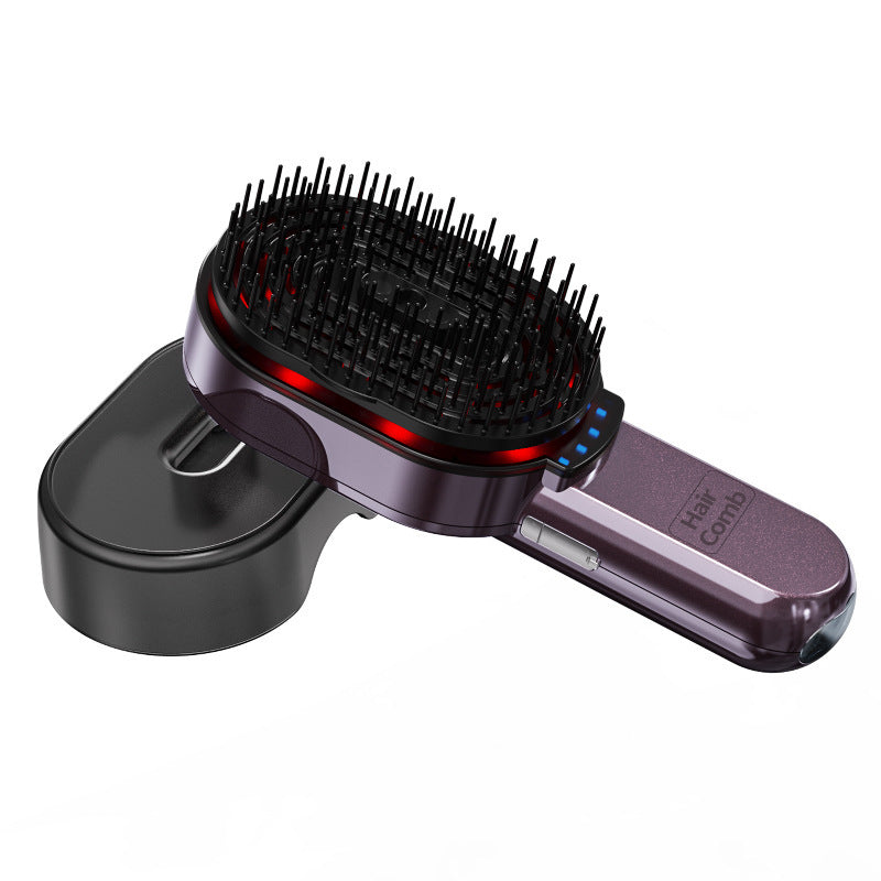 Vibration Pressing Scalp Near Infrared Light Electric Massage Comb