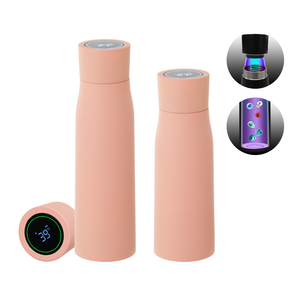 Smart Temperature Display Thermal Water Bottle, Stainless Steel Water Cup