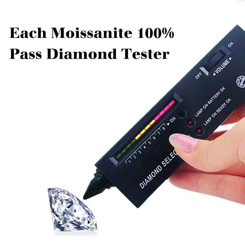 Oval Moissanite Diamond Ring for Women 100% 14K Gold Egg Shaped Wedding Band Classic Luxury Jewelry Certified