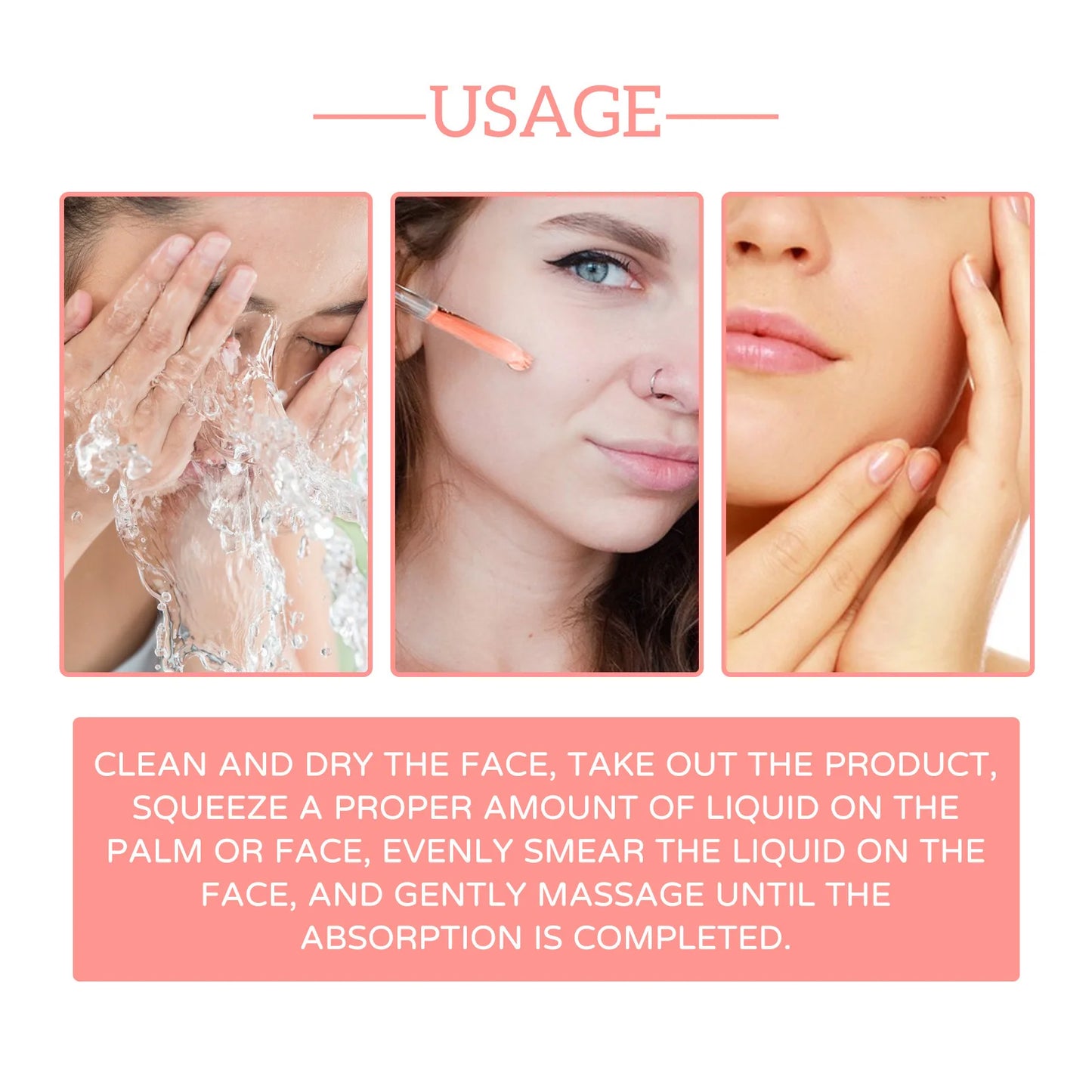 5-in-1 Vitamin Facial Serum – Firming & BrighteningC Hyaluronic Acid Face Serum