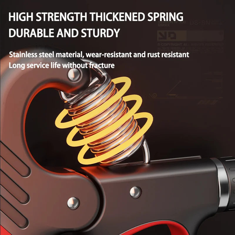 5-60kg/5-100kg Grip Strength Gym Wrist Expander Hand Strengthener Adjustable Muscle Recovery Fitness Hand Strength Exercise