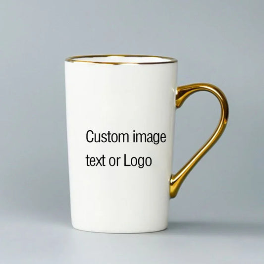 Personalized Ceramic Coffee Cup | Elegant Gift for Any Occasion