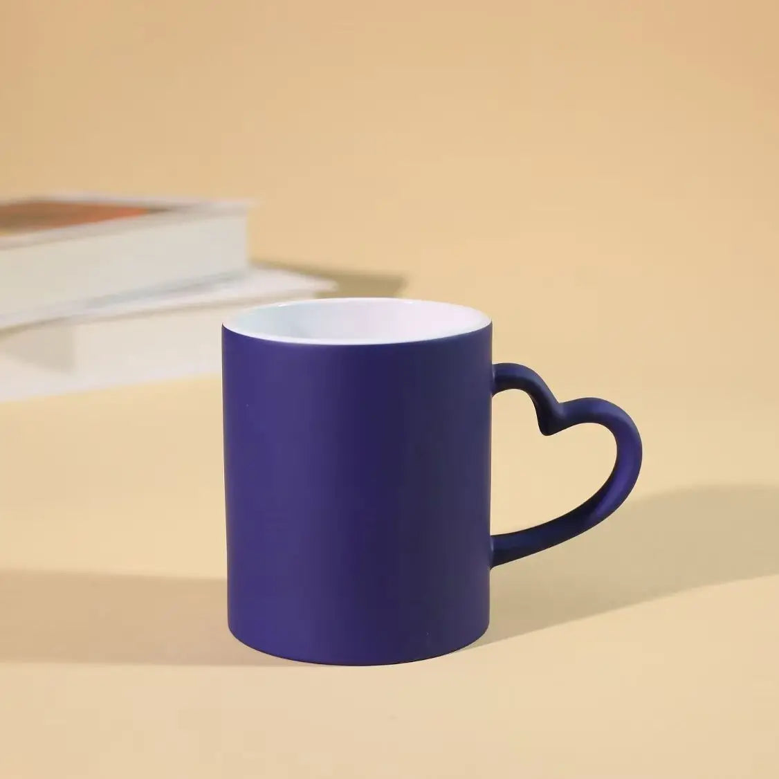 Custom Magic Color-Changing Ceramic Mug – Personalized Photo/Text Heat Reveal Cup | Gift for Dad, Family, Valentine’s Day
