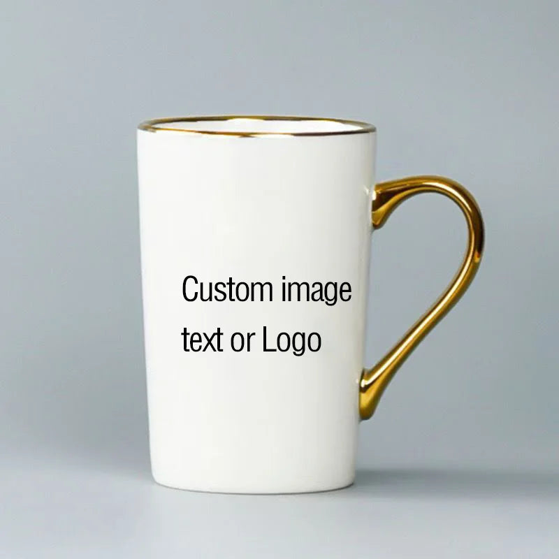 Personalized Ceramic Coffee Cup | Elegant Gift for Any Occasion