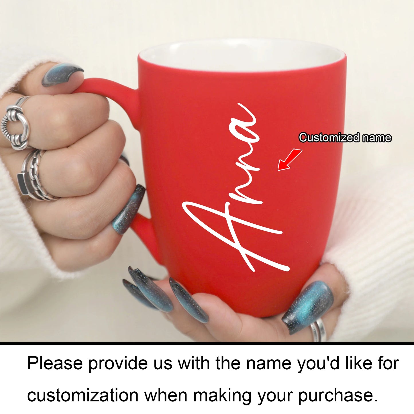 Customized Name Coffee Mug,Ceramic Coffee Cups