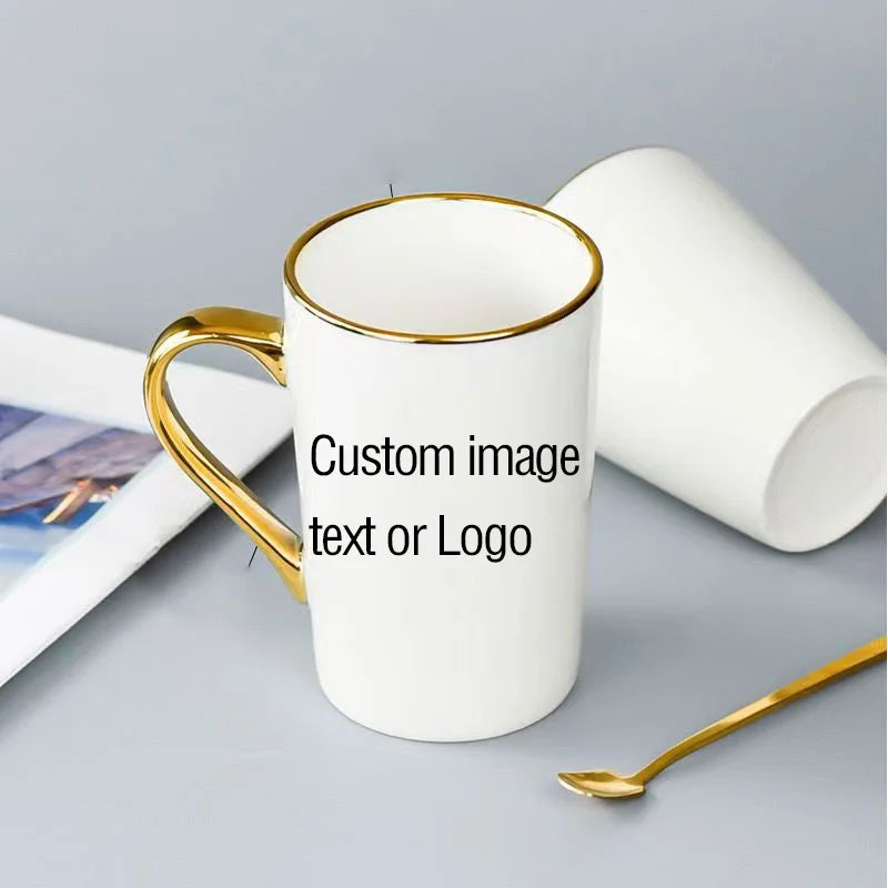 Personalized Ceramic Coffee Cup | Elegant Gift for Any Occasion