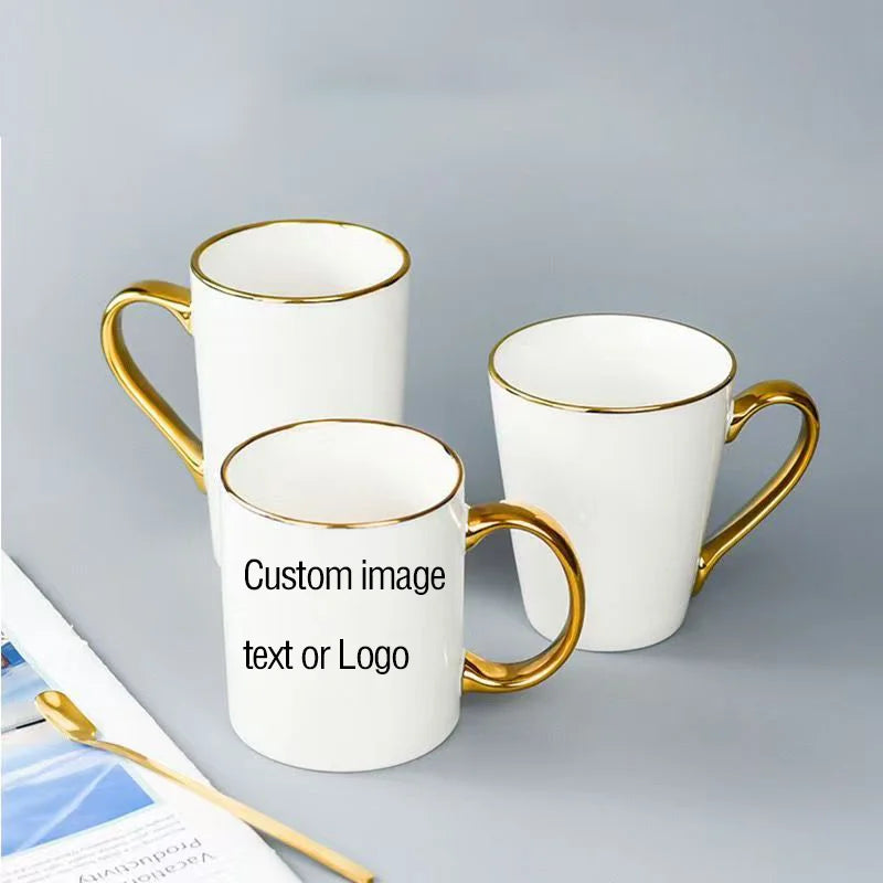 Personalized Ceramic Coffee Cup | Elegant Gift for Any Occasion
