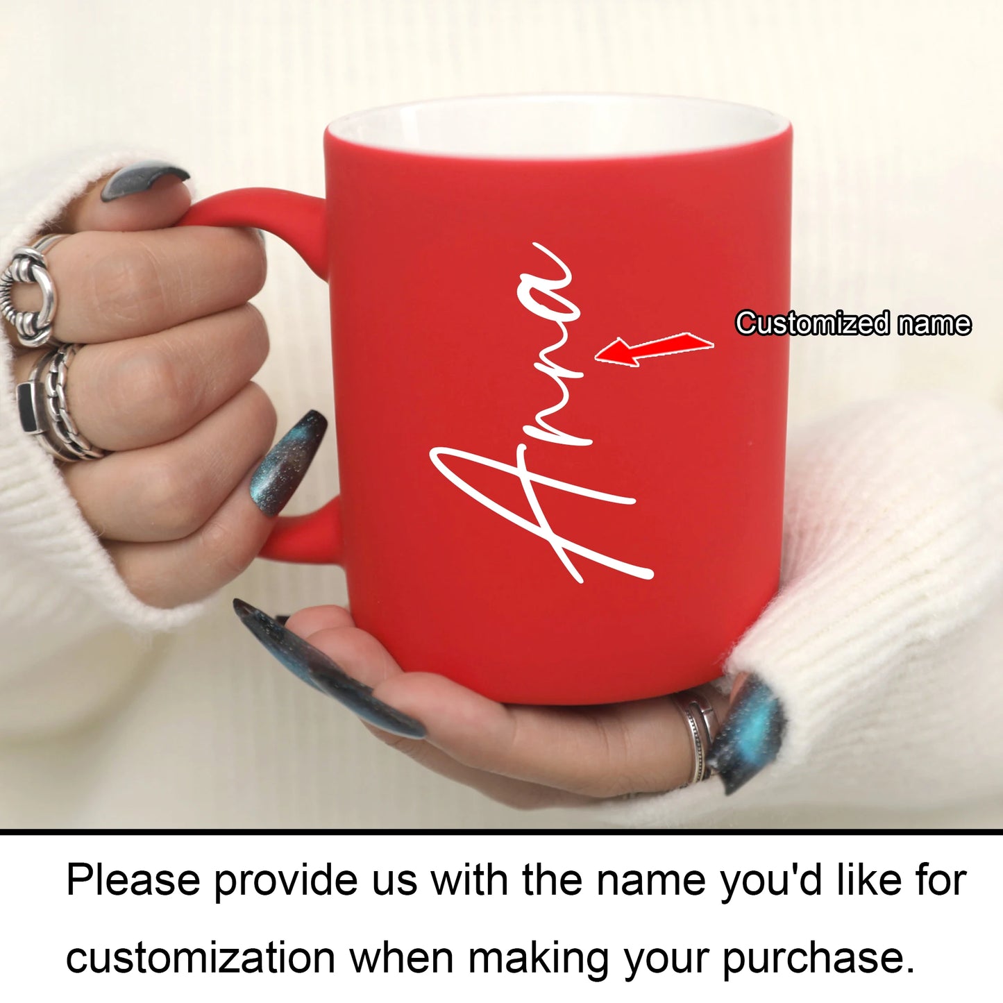 Customized Name Coffee Mug,Ceramic Coffee Cups
