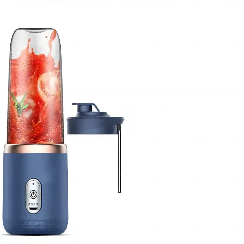 Portable Electric Juicer Cup 400ML – USB Rechargeable Wireless Fruit Blender | Automatic Smoothie Maker
