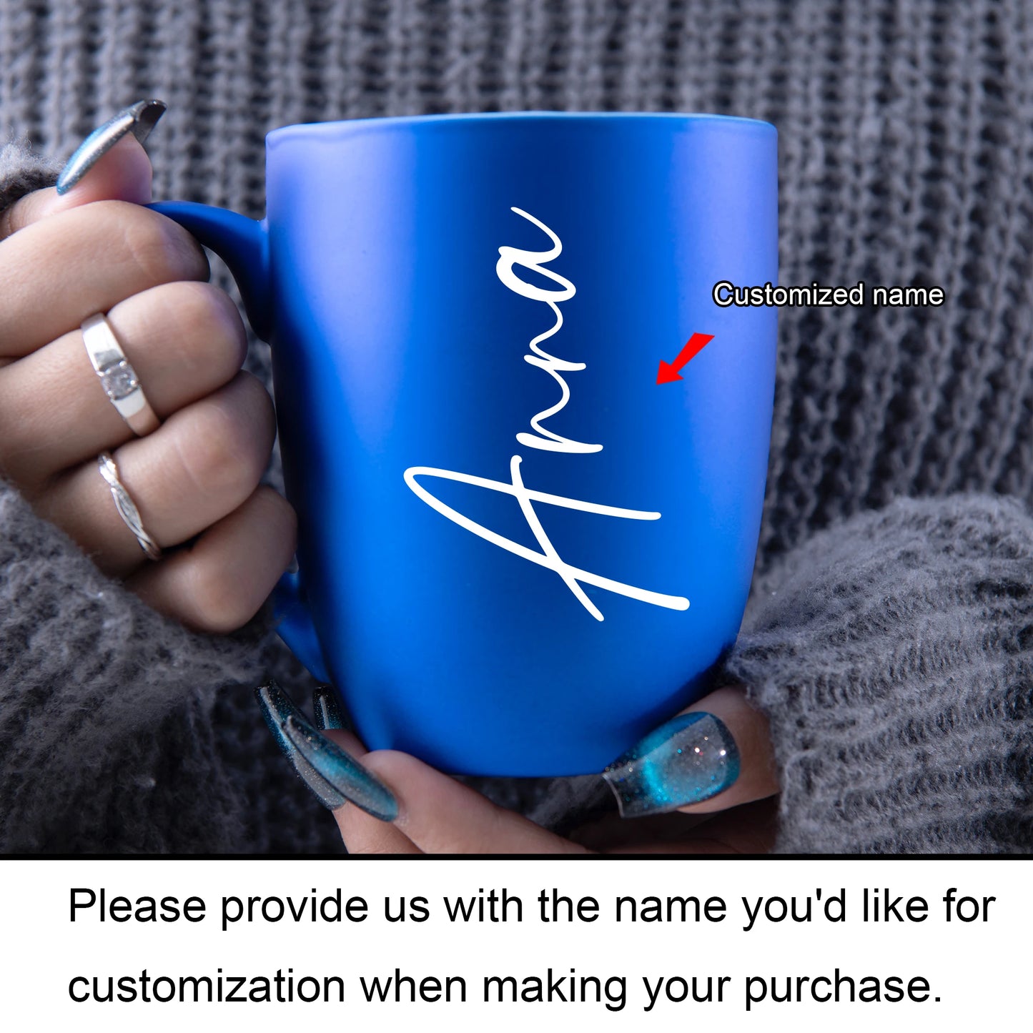Customized Name Coffee Mug,Ceramic Coffee Cups