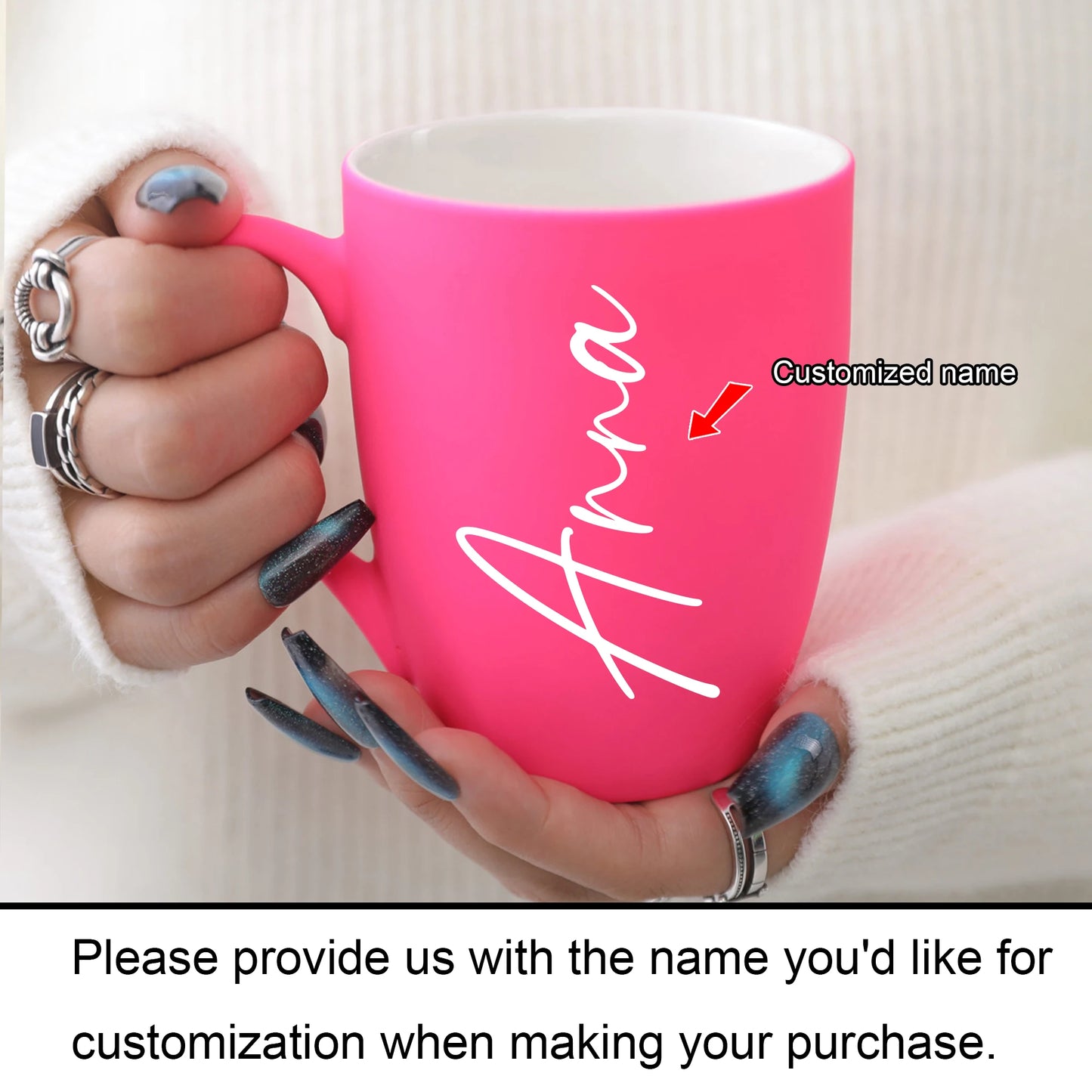 Customized Name Coffee Mug,Ceramic Coffee Cups