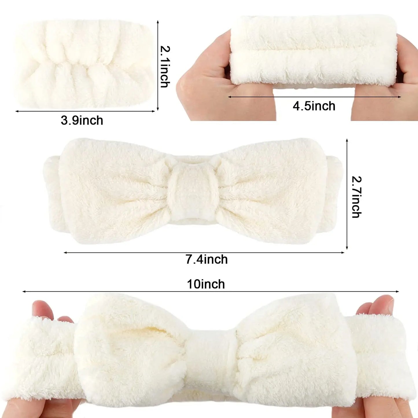 Face Wash Wristband Headband Set
