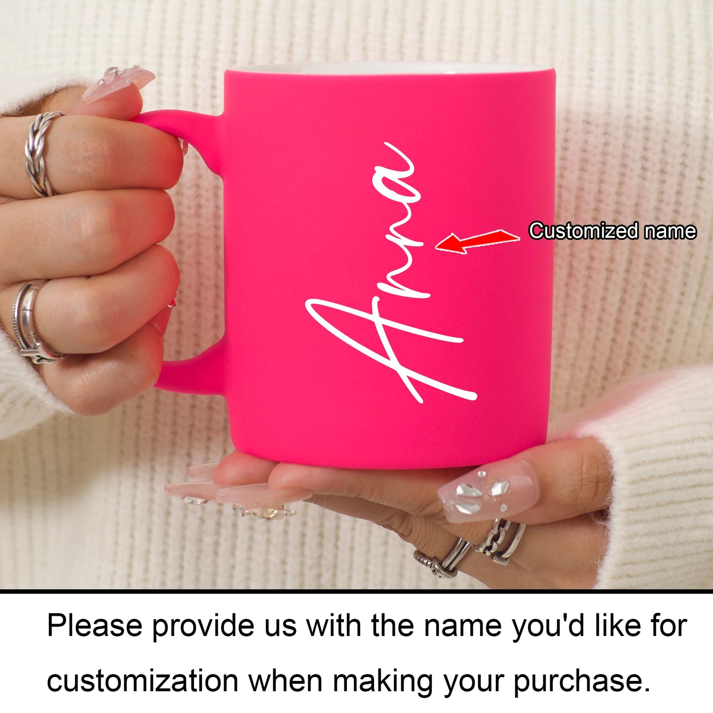 Customized Name Coffee Mug,Ceramic Coffee Cups