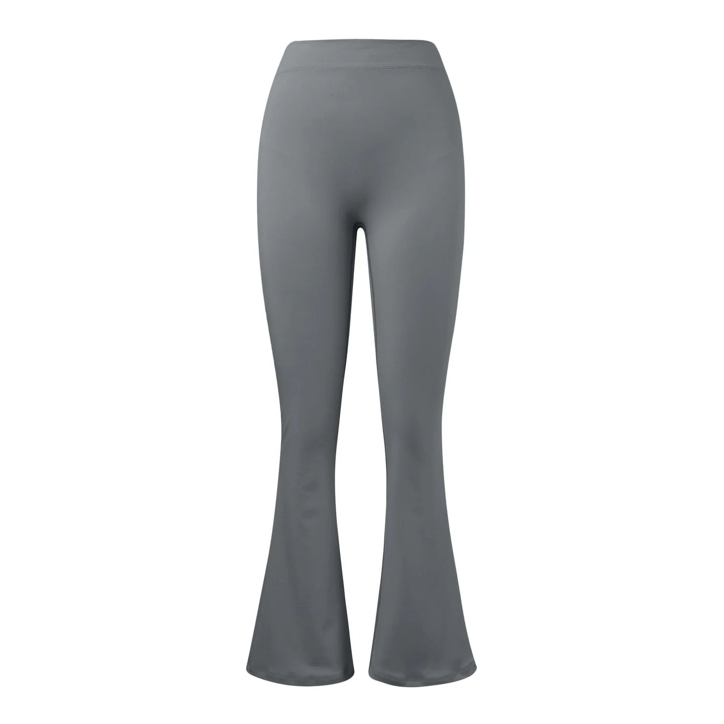 Micro Horn Leggings Women V-back Waist Sports Pants High Waist Push Up Butt Gym Pants Solid Slim Casual Leggings