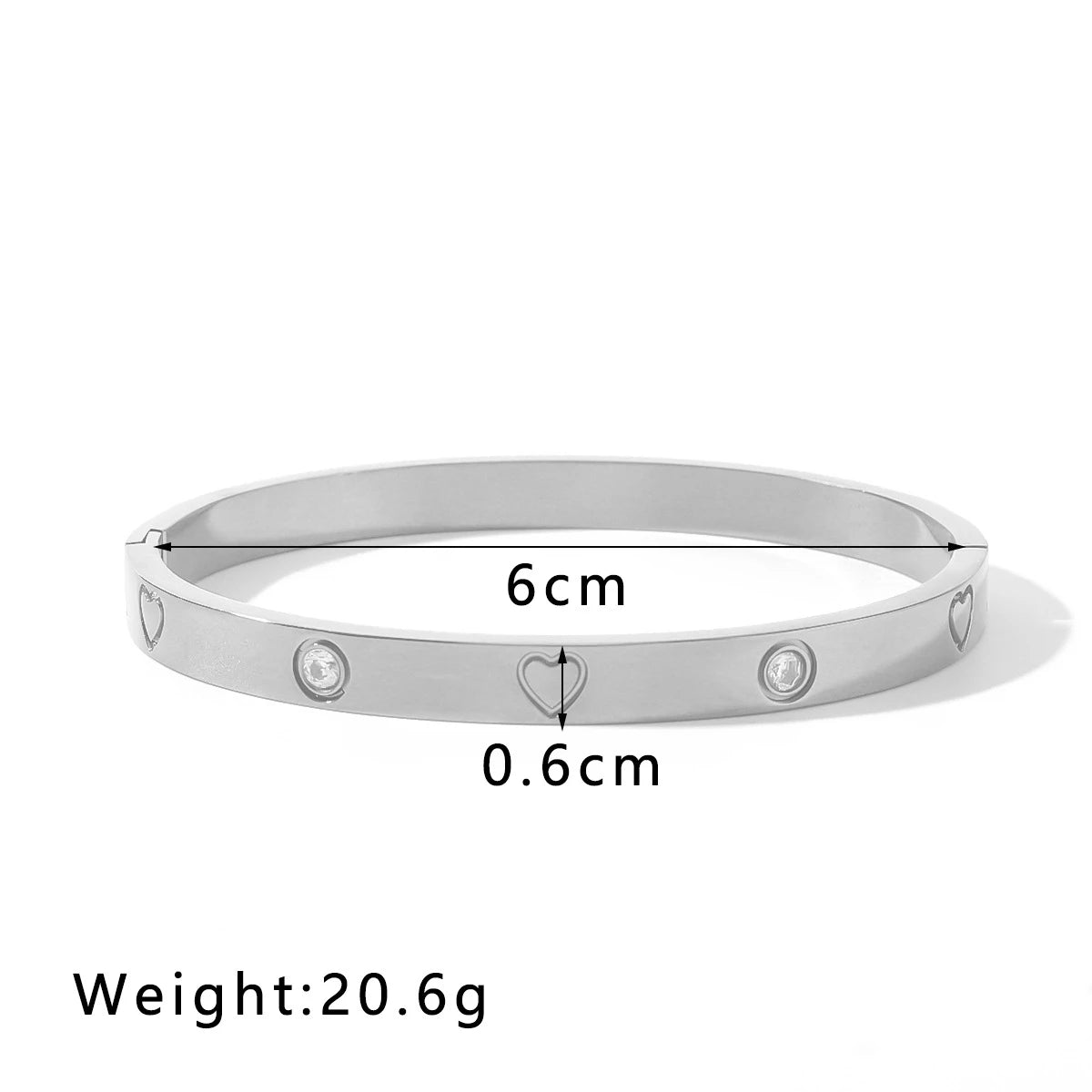 Love Four-leaf Clover Imprinted Zircon Bracelet Set Women's High Quality 18K-gold-plated Not Fading Bracelet Waterproof Jewelry