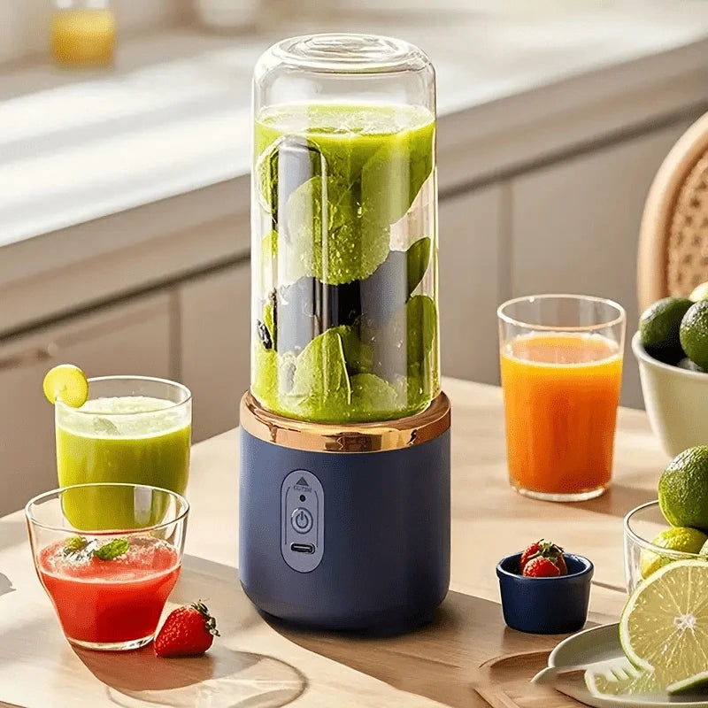 6 Blades Portable Fruit Juice Blender