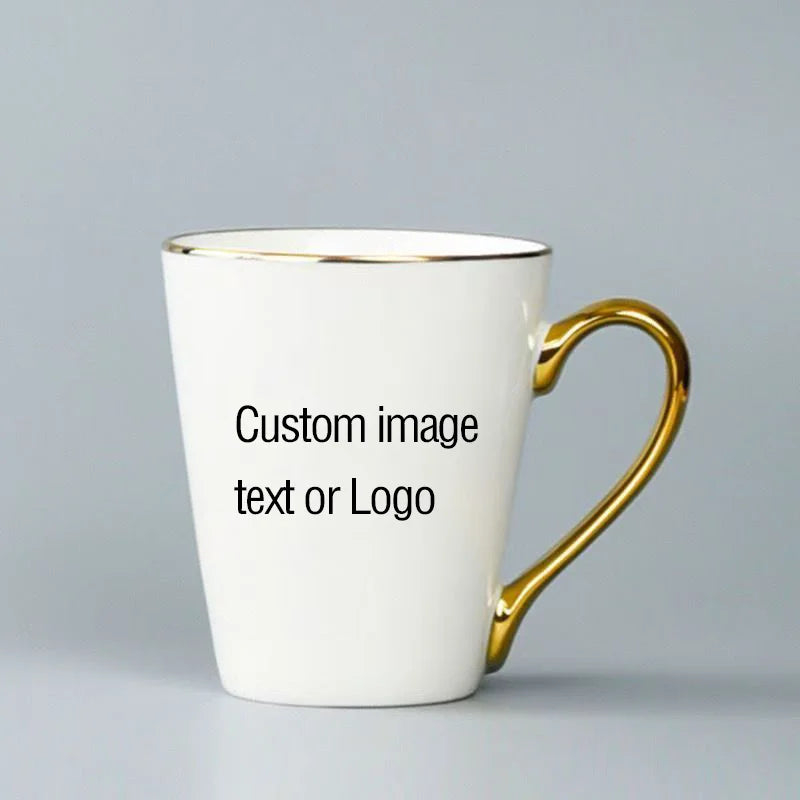Personalized Ceramic Coffee Cup | Elegant Gift for Any Occasion